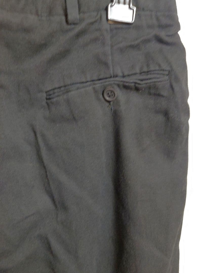 k*k様 W37L32 Super Black ポロチノ 2タックパンツ any