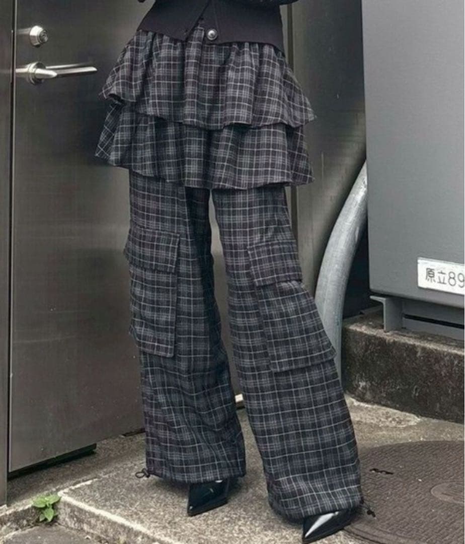 Candystripper CHECK SKIRT パンツ