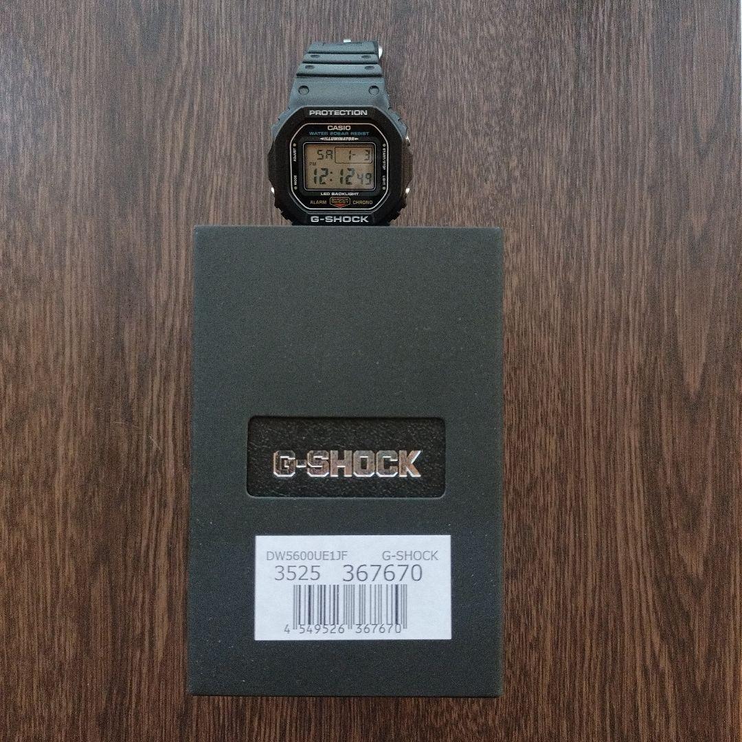 G-SHOCK DW5600UE-1JF（タグなど一式付属）ブラック