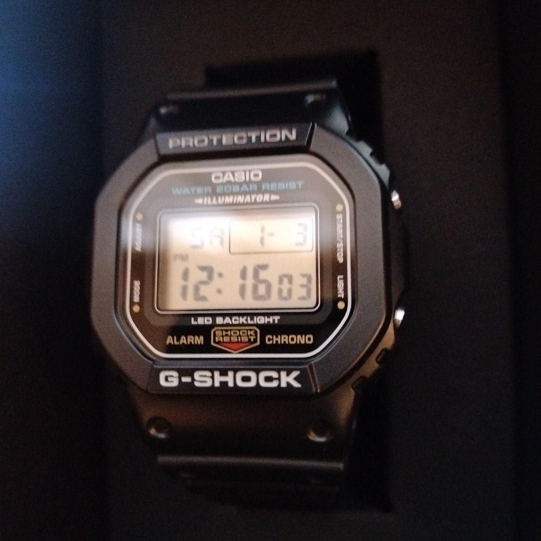 G-SHOCK DW5600UE-1JF（タグなど一式付属）ブラック