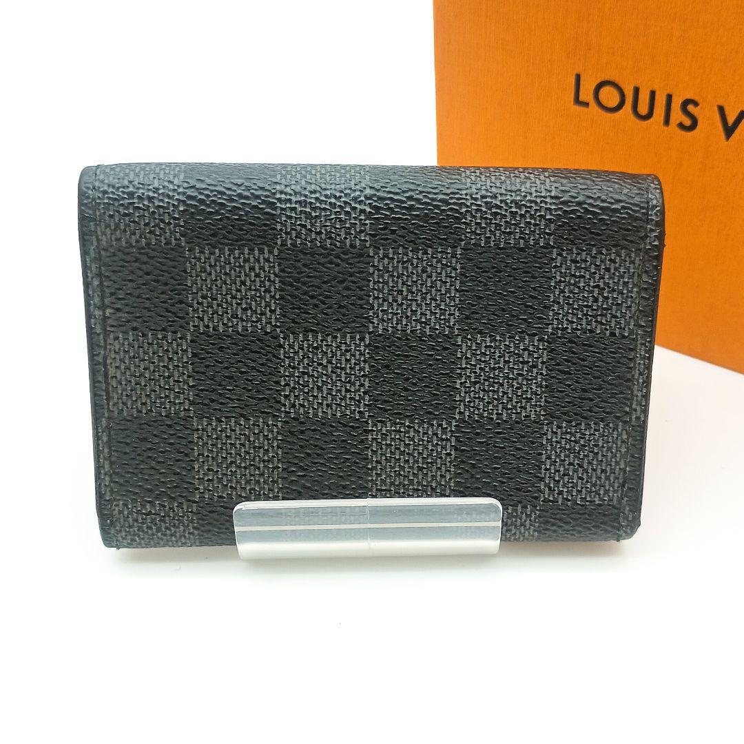 【美品S】ルイヴィトン　ミュルティクレ6連　ダミエグラフィット　キーケース