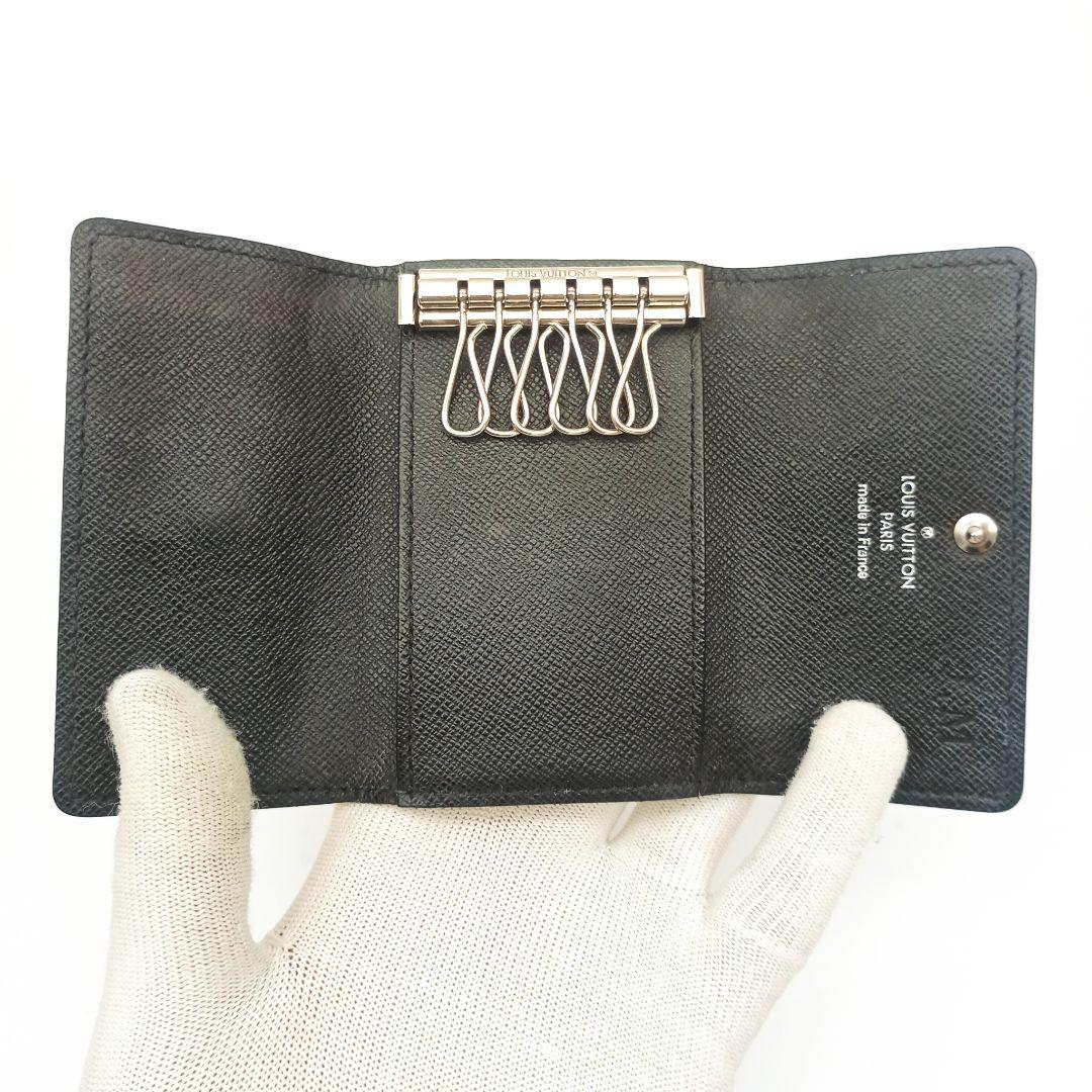 【美品S】ルイヴィトン　ミュルティクレ6連　ダミエグラフィット　キーケース