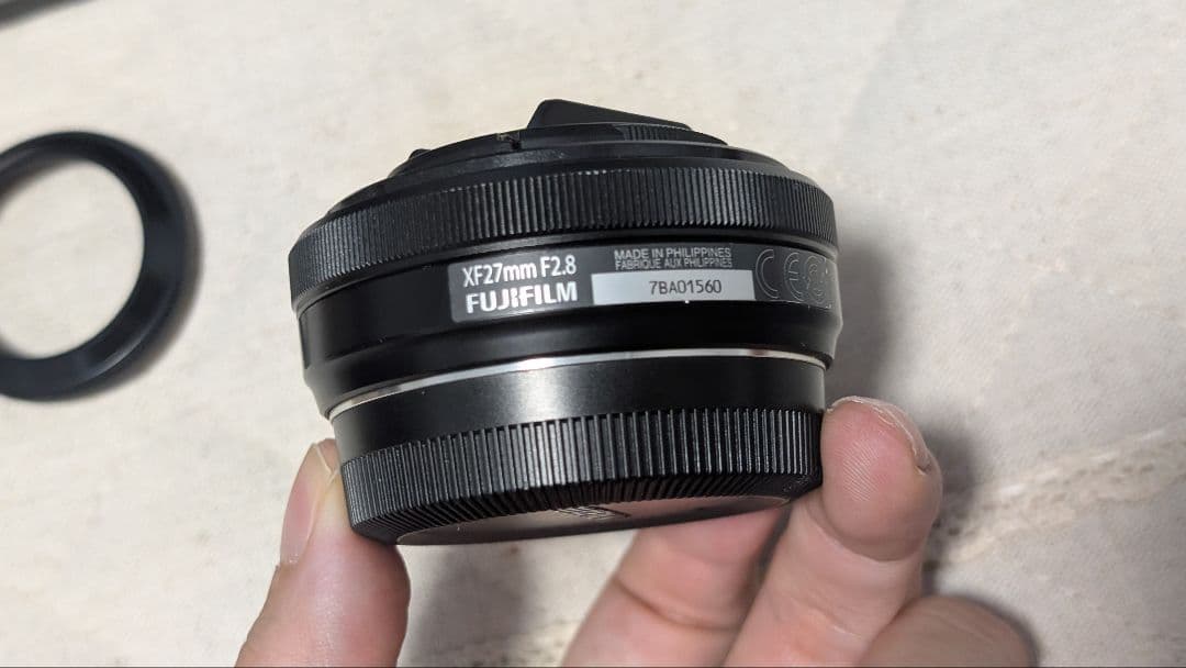 FUJIFILM XF27mmF2.8 単焦点レンズ