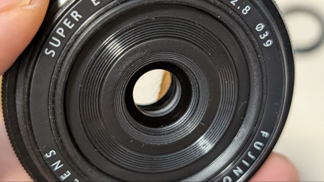 FUJIFILM XF27mmF2.8 単焦点レンズ