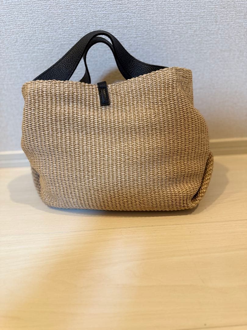 【値下げ！】VIOLAd’OROイタリアンラフィアシート2WAY トートバッグ