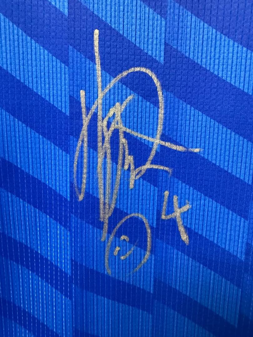 最終値下　Lサイズ 新品 DeNA 度会 選手 サイン入り レプリカユニフォーム