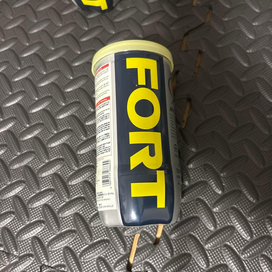 DUNLOP FORT イエロー テニスボール　18缶セット