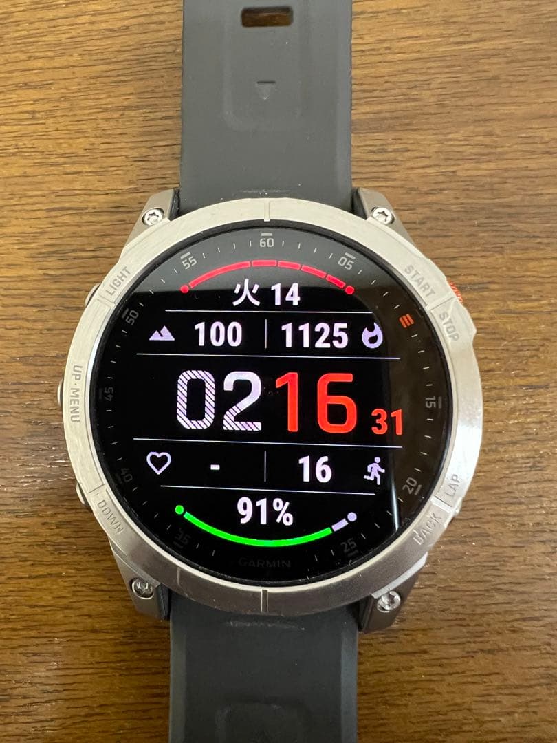 GARMIN EPIX GPSスマートウォッチ[美品]