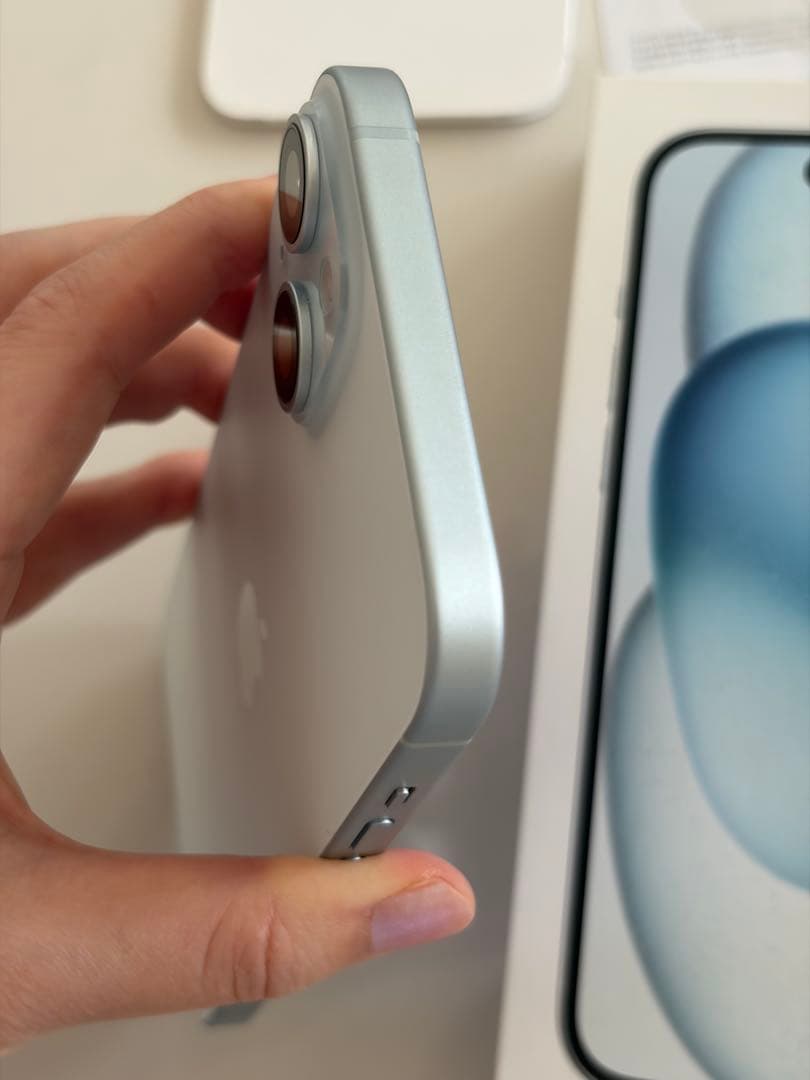 iPhone 15 plus ブルー 128GB