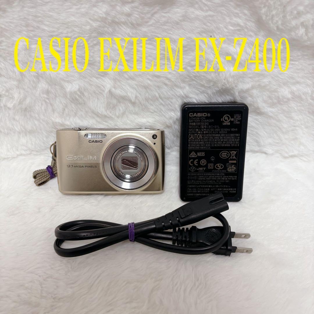 【美品】CASIO EXILIM EX-Z400 12.1メガ コンパクトカメラ