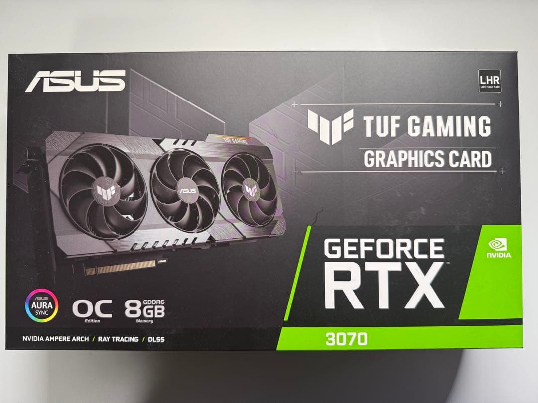 ASUS TUF GAMING RTX3070 グラフィックボード