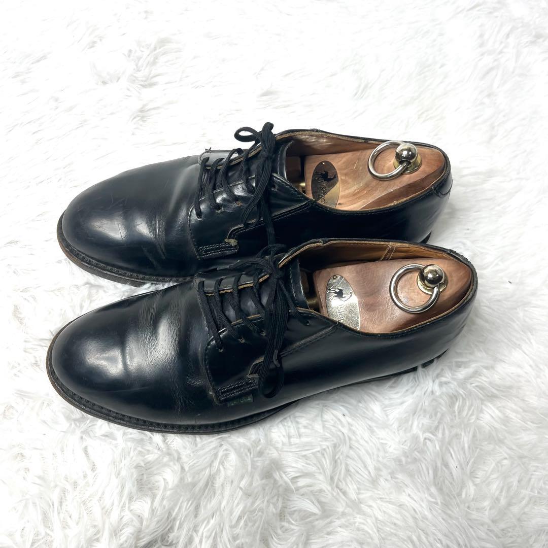 【美品】 レッドウィング 101 ポストマン レザーシューズ 25.5cm 黒