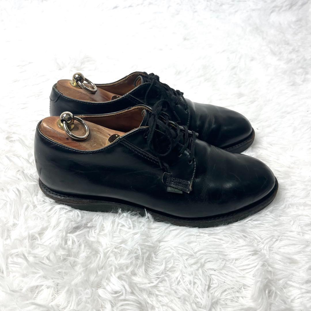 【美品】 レッドウィング 101 ポストマン レザーシューズ 25.5cm 黒