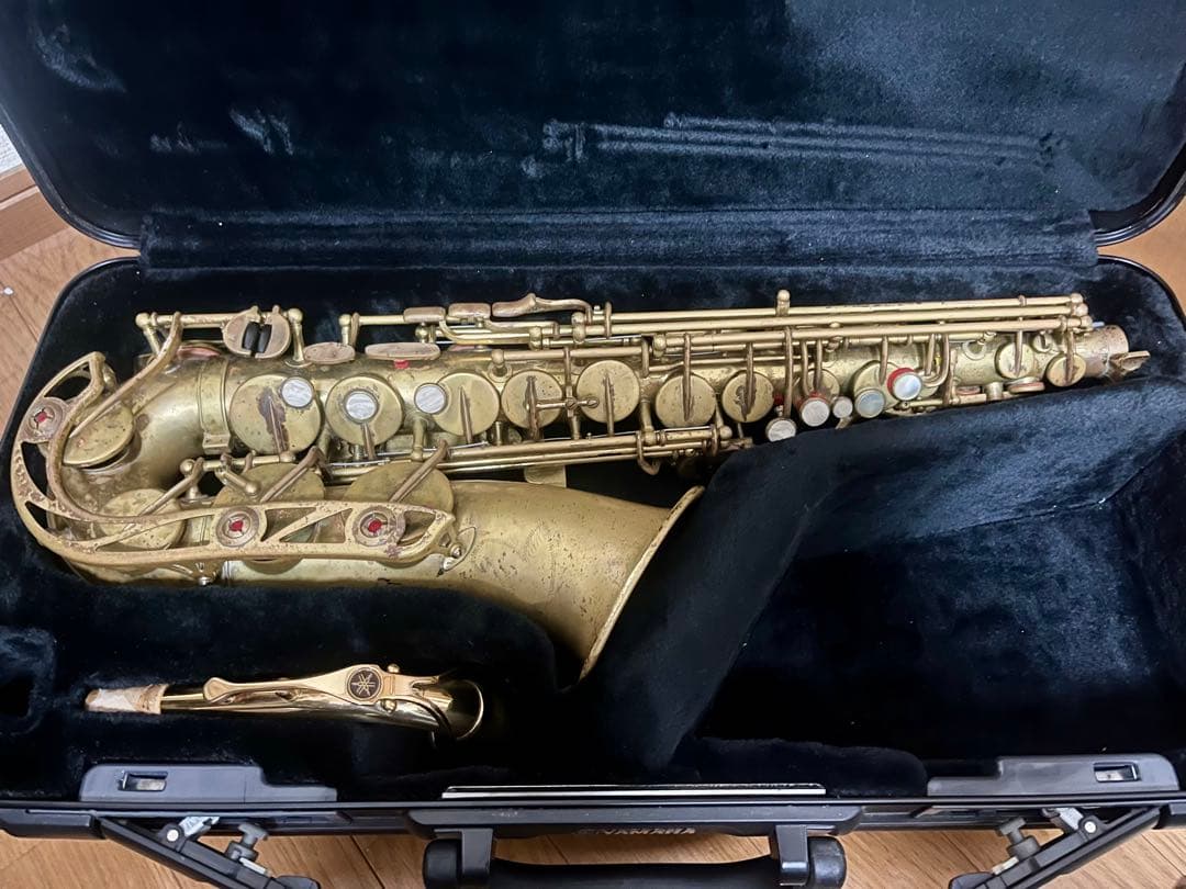 YAMAHA ヤマハ純正　アルトサックス　ハードケース　ほぼ未使用