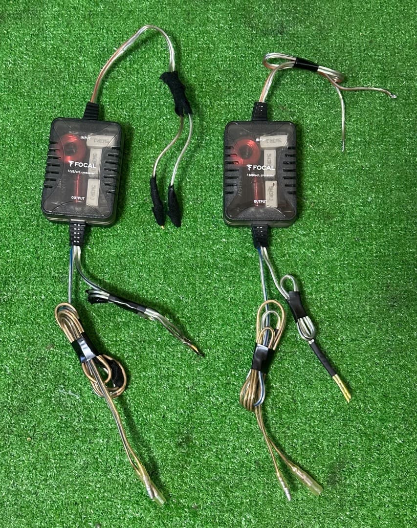 FOCAL PS130F カースピーカー/ツイーターネットワークセット。