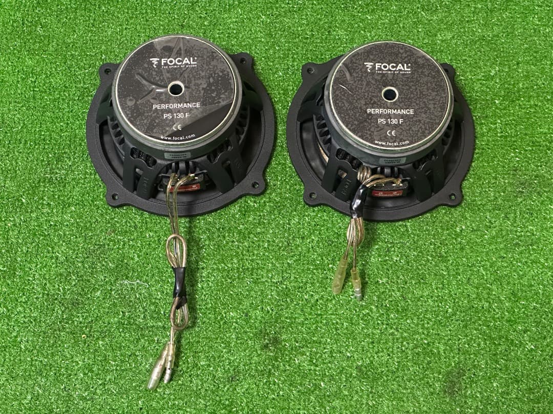 FOCAL PS130F カースピーカー/ツイーターネットワークセット。
