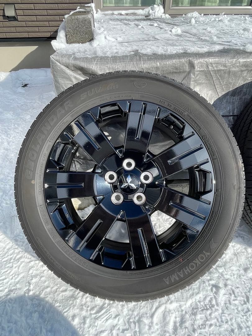 デリカD5 シャモニー　18インチホイールセット