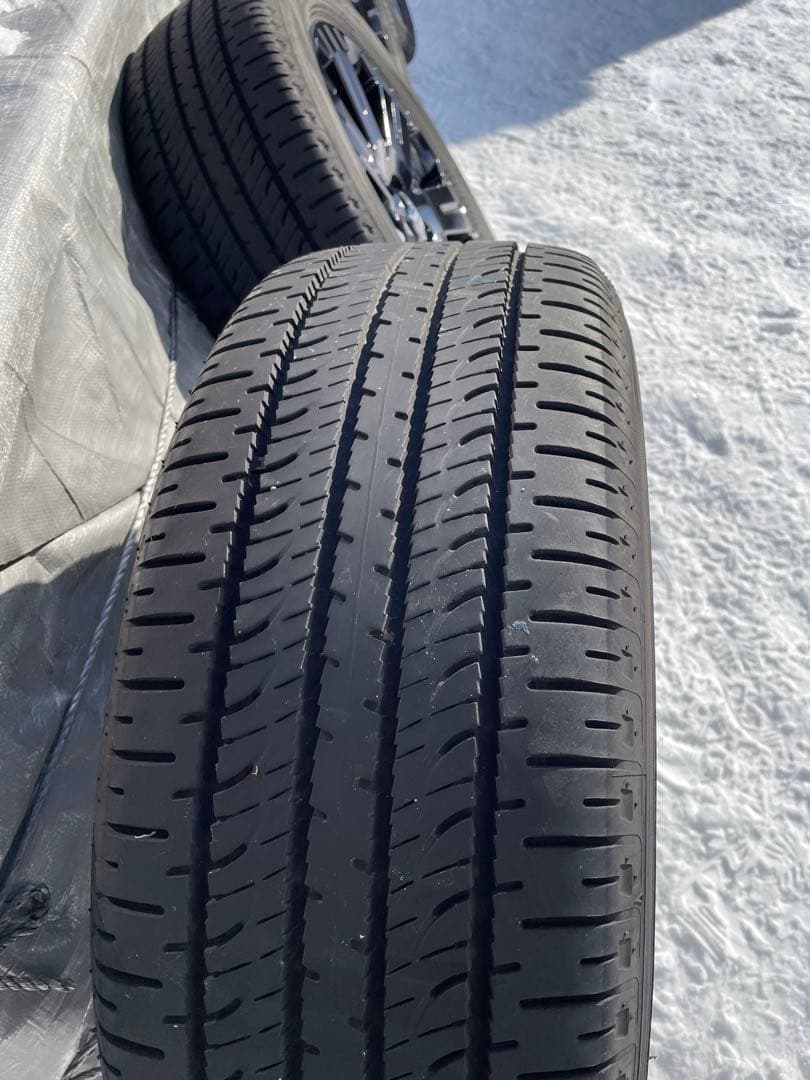 デリカD5 シャモニー　18インチホイールセット