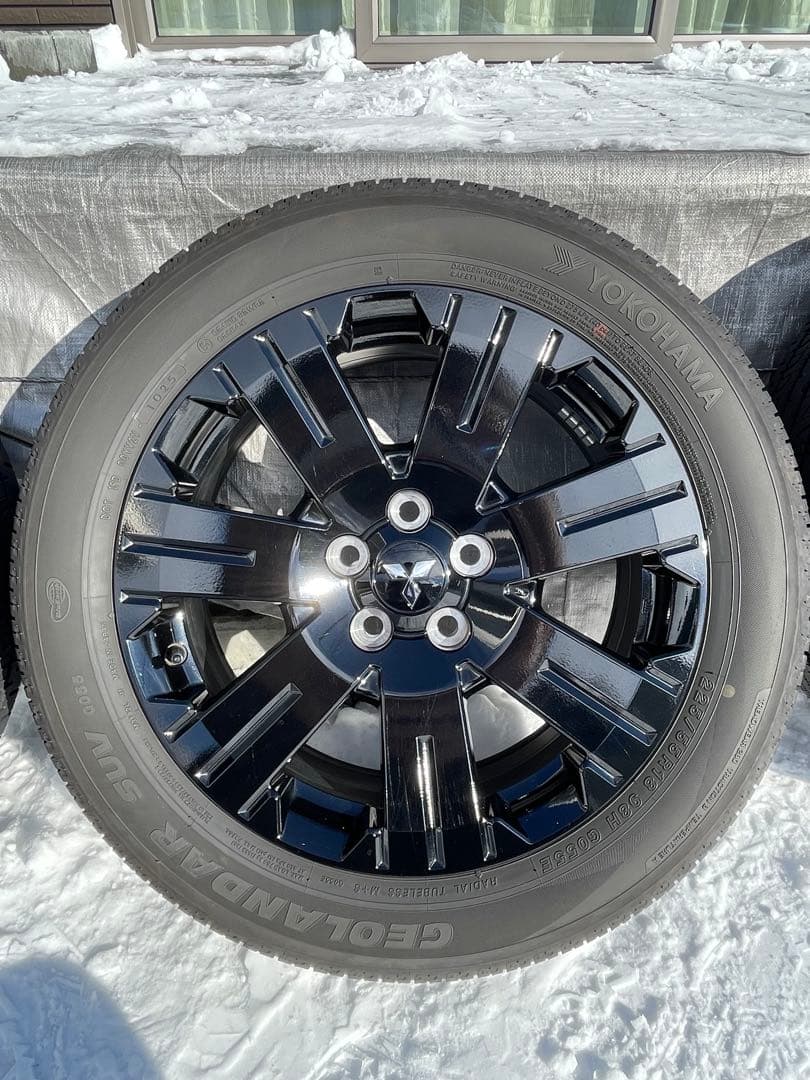 デリカD5 シャモニー　18インチホイールセット