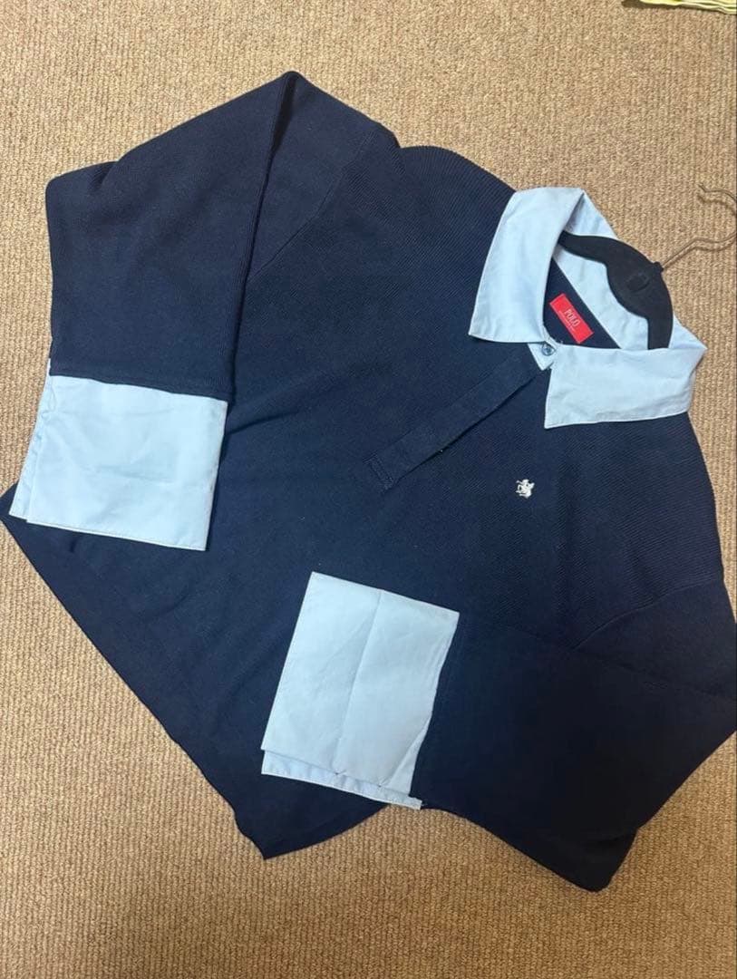 LAGUNAMOON POLO BCS シャツカラーカフスニットプルオーバー