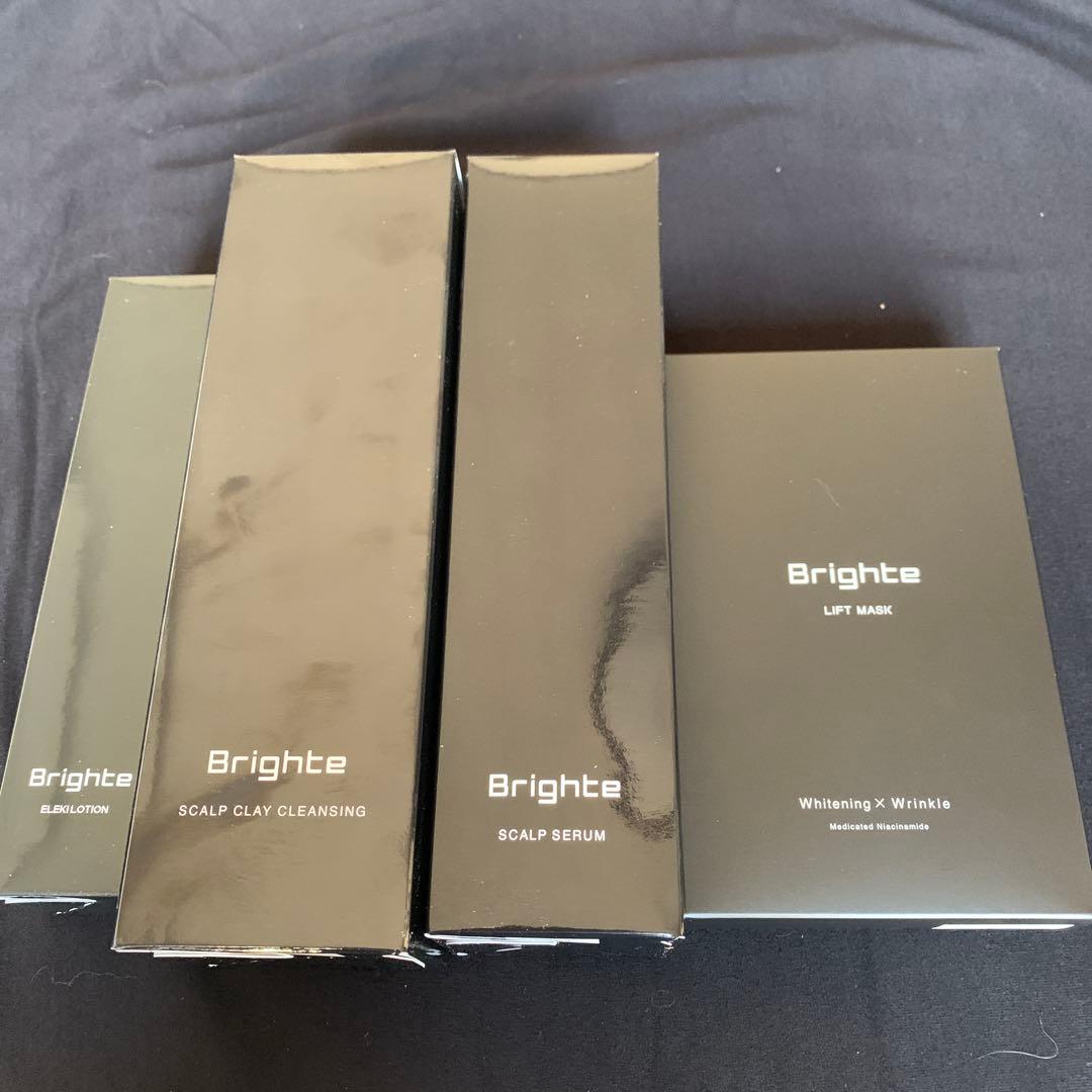 ブライト エレキブラシ+（ピンク）ローション、セラム、クレンジング