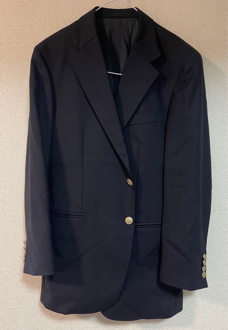 BURBERRY ブラック スーツ ジャッケットBB5 パンツ ウエスト88