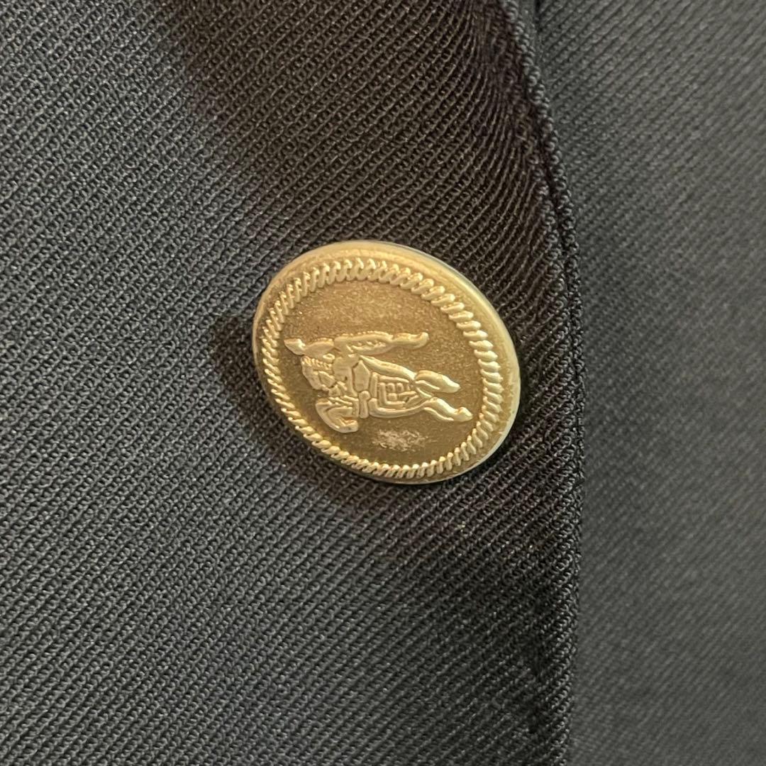 BURBERRY ブラック スーツ ジャッケットBB5 パンツ ウエスト88