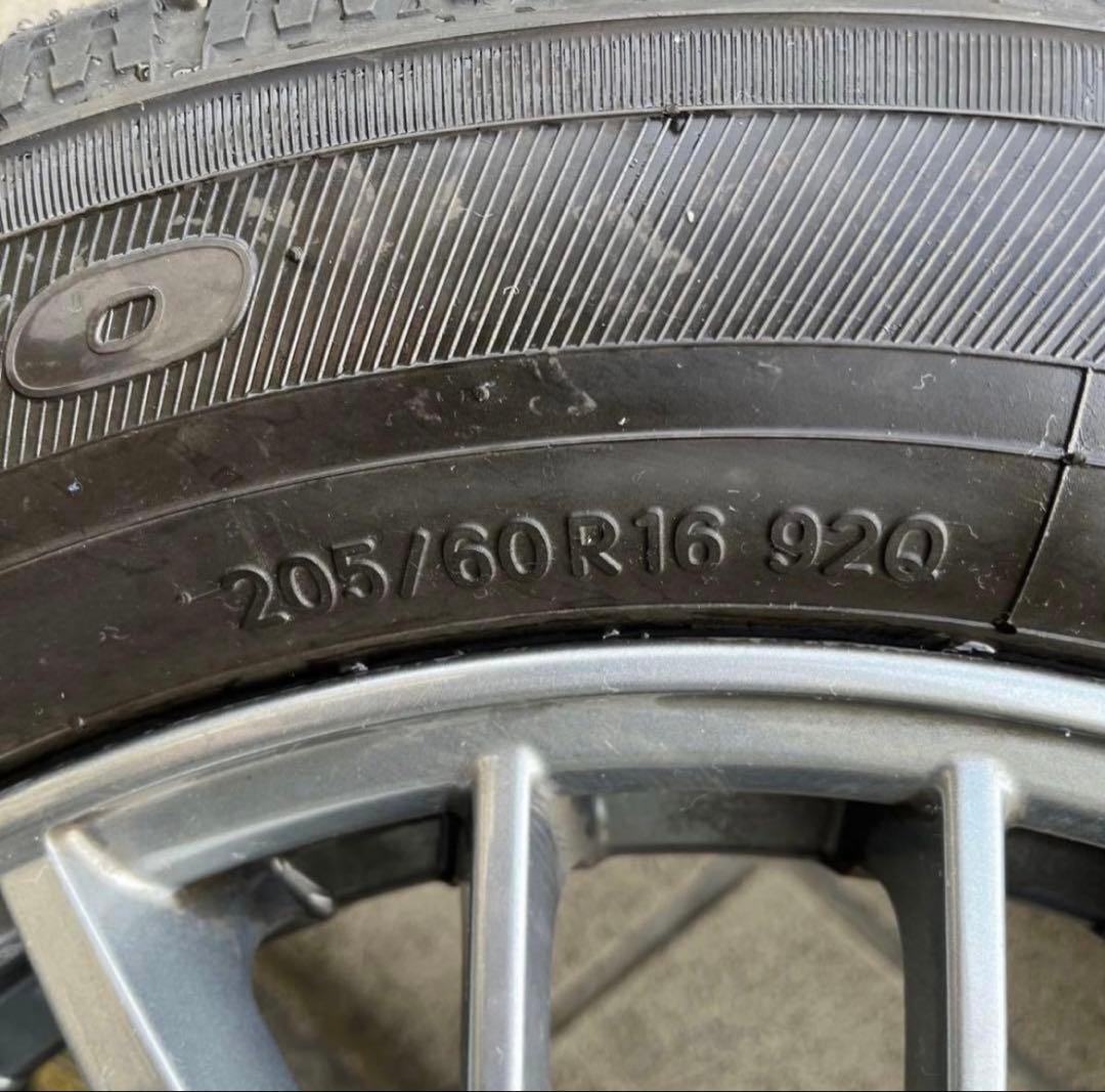 pud スタッドレスタイヤ 4本セット 205/60R16 2022年製