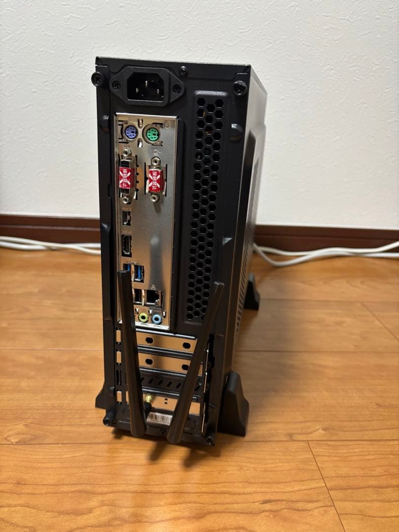 自作スリムPC i7-7700 16GB DDR4 SSD DVDマルチ