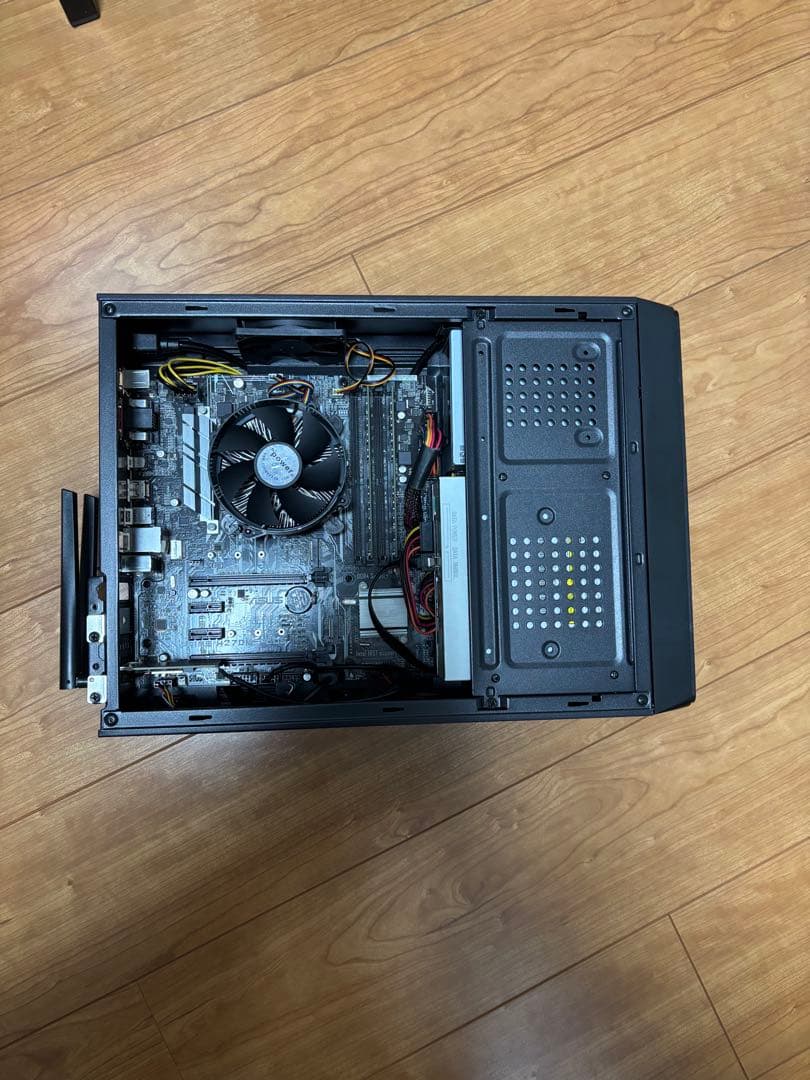 自作スリムPC i7-7700 16GB DDR4 SSD DVDマルチ