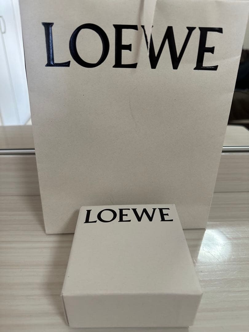 【Abyssinian】LOEWE ブラックレザーバングル