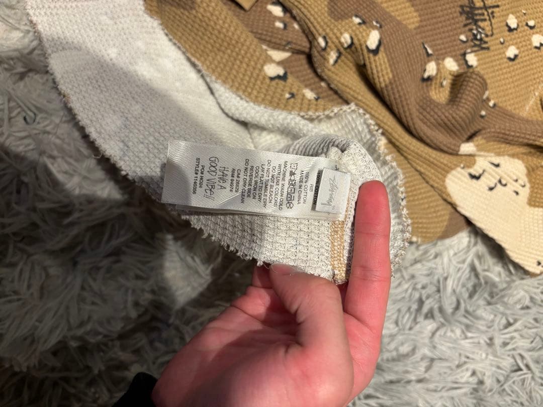 25ss stussy BASIC STÜSSY THERMAL