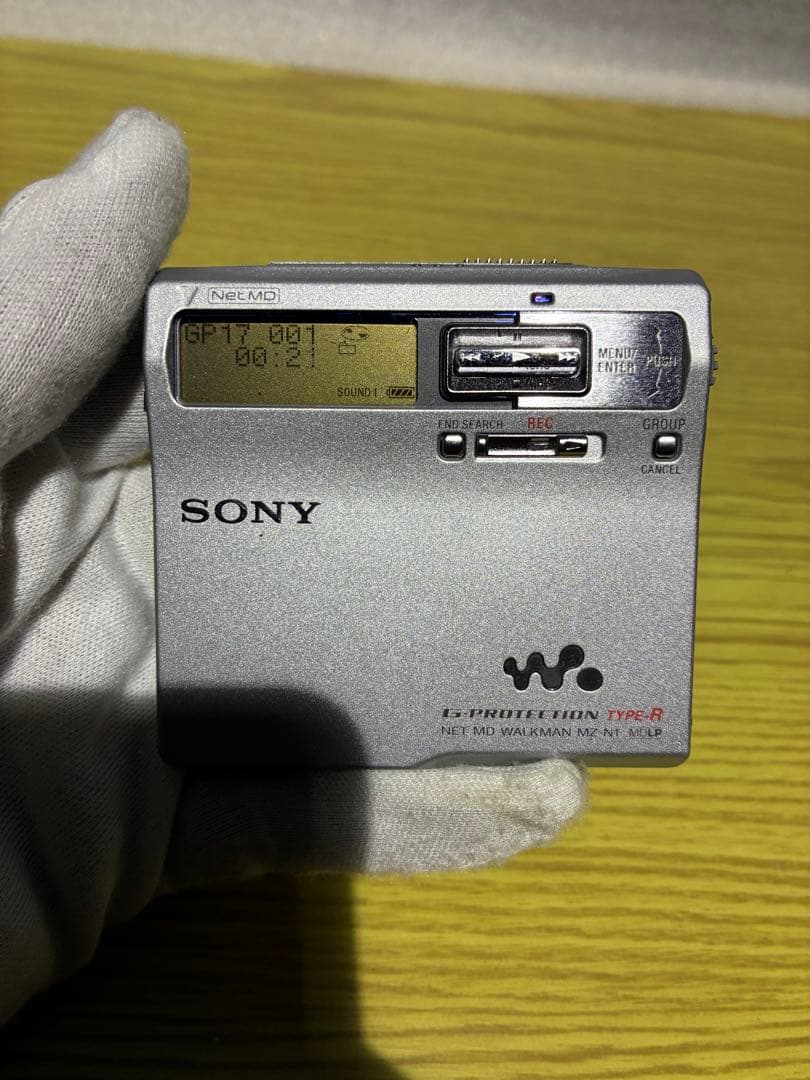 SONY ソニー ポータブルMDプレーヤーMZ-N1