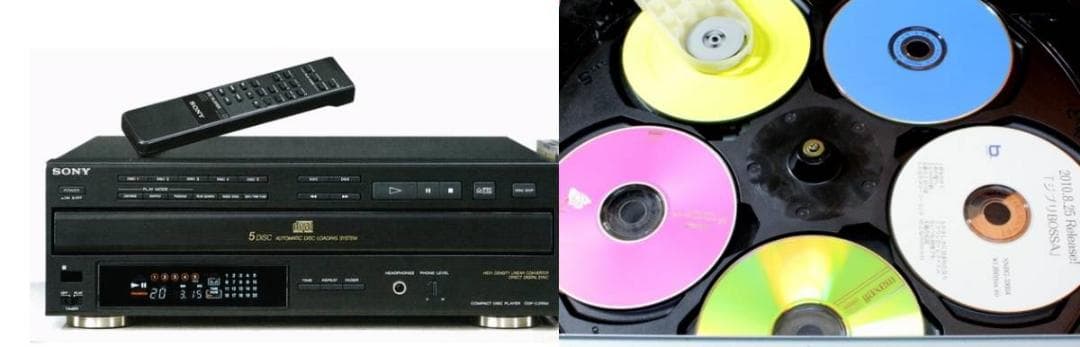 値下げ❤️SONYソニー❤️５連奏CD PLAYER　CDP-C315M❤️取説