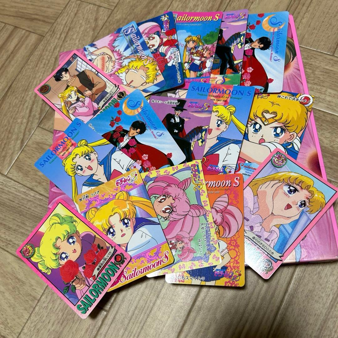 本日最終値下げ！セーラームーン カードダス　ファイル3個　約100枚セット
