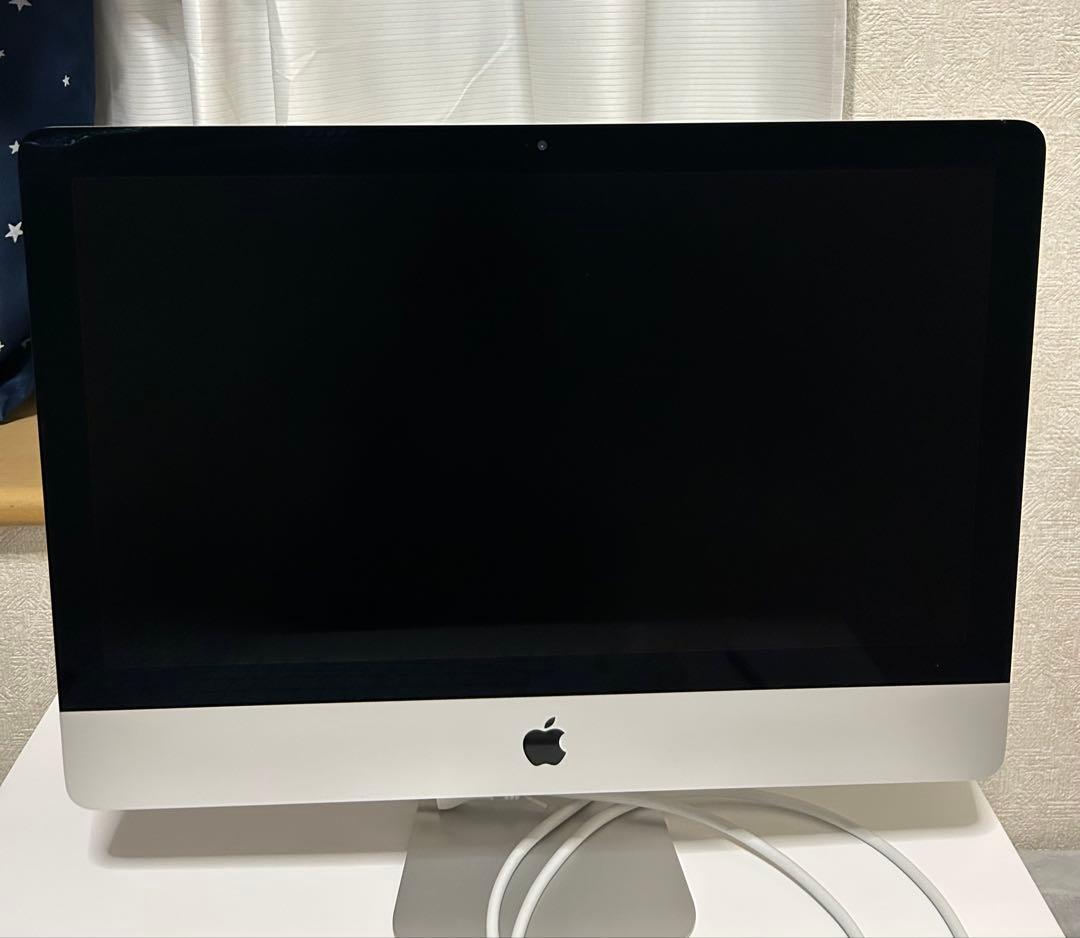 Apple iMac 21.5インチ 2017 キーボード・マウス付 割れ