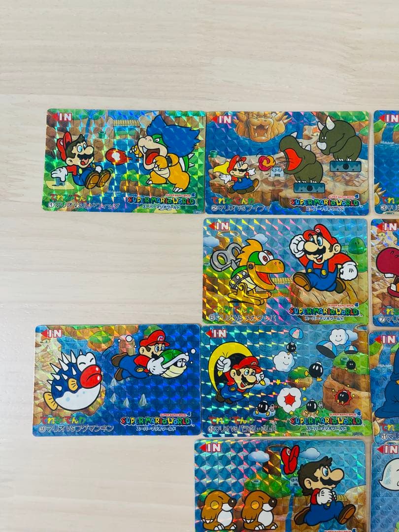 美品　18種　スーパーマリオワールド　てれびでんわ