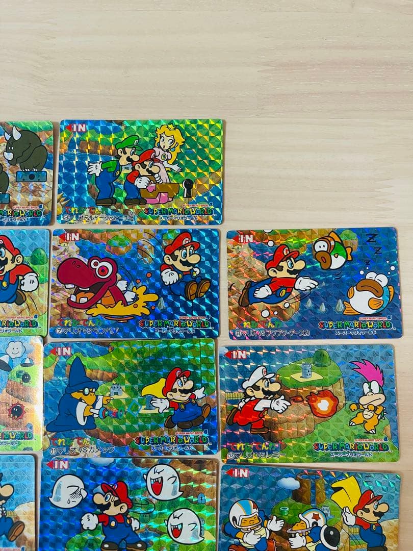 美品　18種　スーパーマリオワールド　てれびでんわ