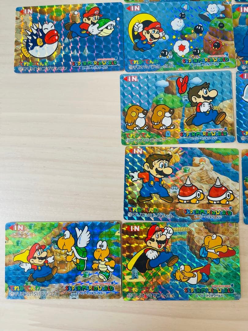 美品　18種　スーパーマリオワールド　てれびでんわ