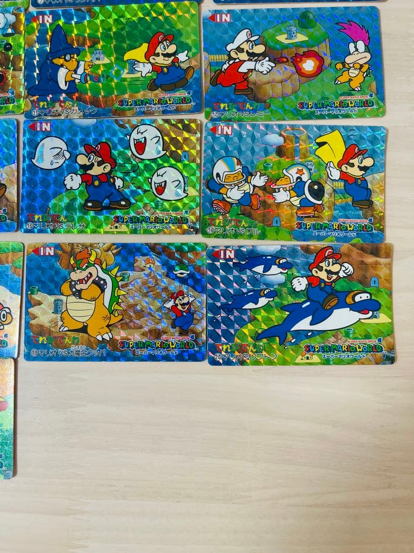 美品　18種　スーパーマリオワールド　てれびでんわ