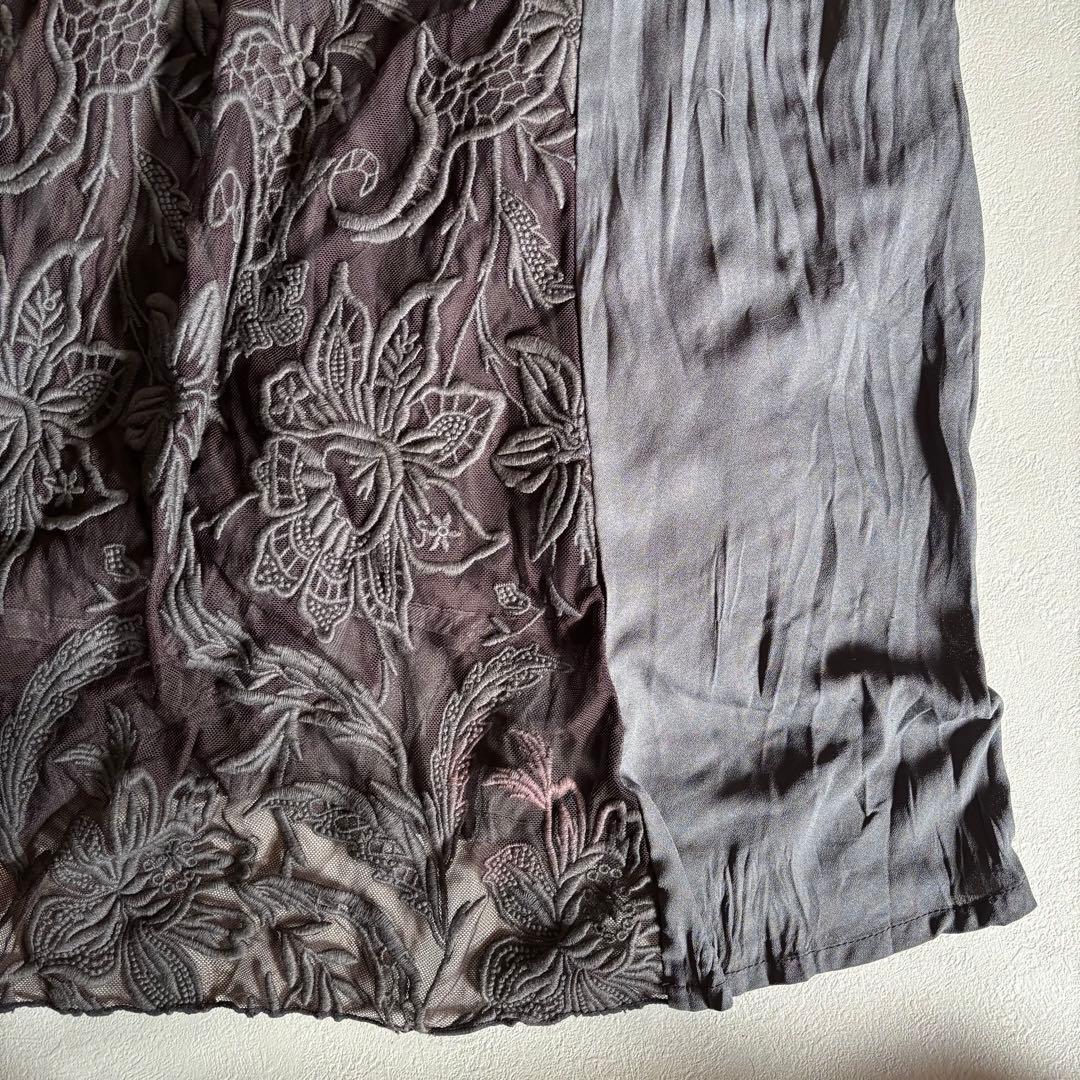 ワンピース AMERI IMEDI EMBROIDERY TULLE LACE DRESS