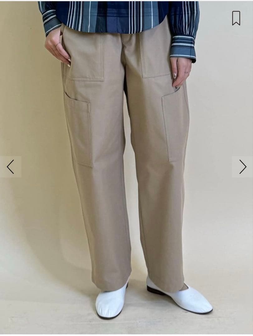 GALERIE VIE コットンパンツ