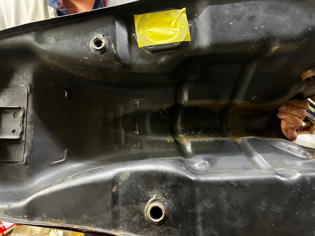 kawasaki Z750GP タンク 初期カラー？