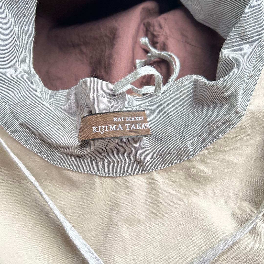 週末値下kijima takayuki サファリハット 調整可能ストラップ付き
