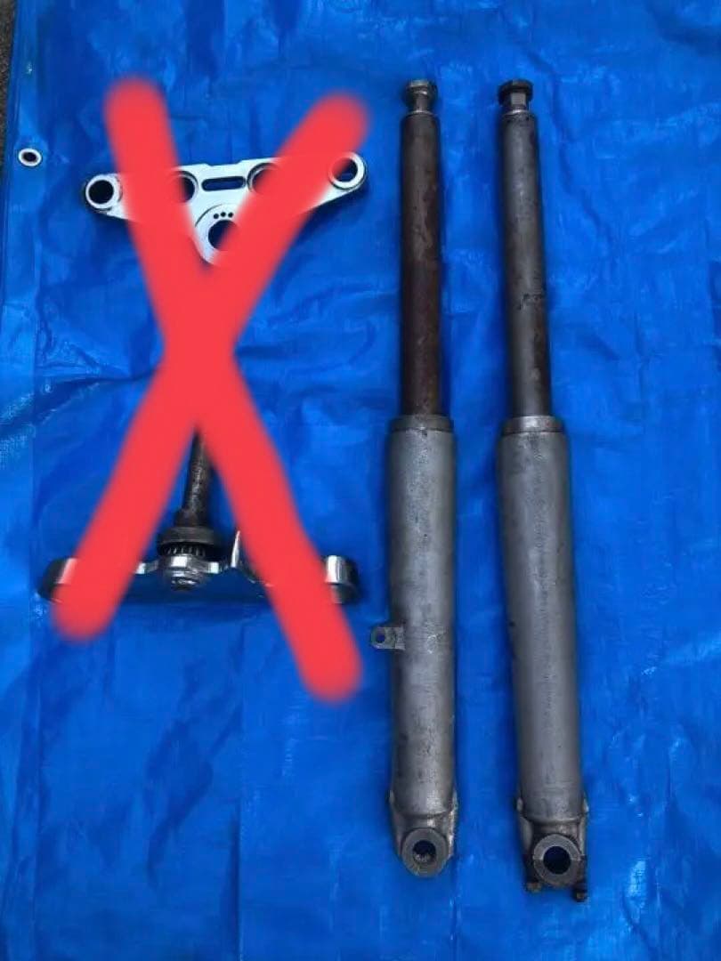 50FL ハーレーパンヘッド　41Φ ハイドラグライド　フロントフォーク