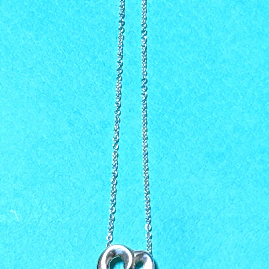 【美品】Tiffany ティファニー ラビングハート ネックレス シルバー925