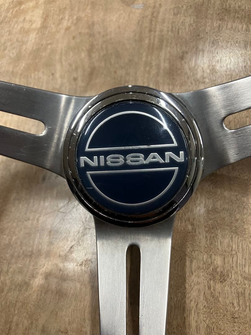 初代シルビアCSP311 純正ステアリング当時物　ウッドに割れもない上物です昭和