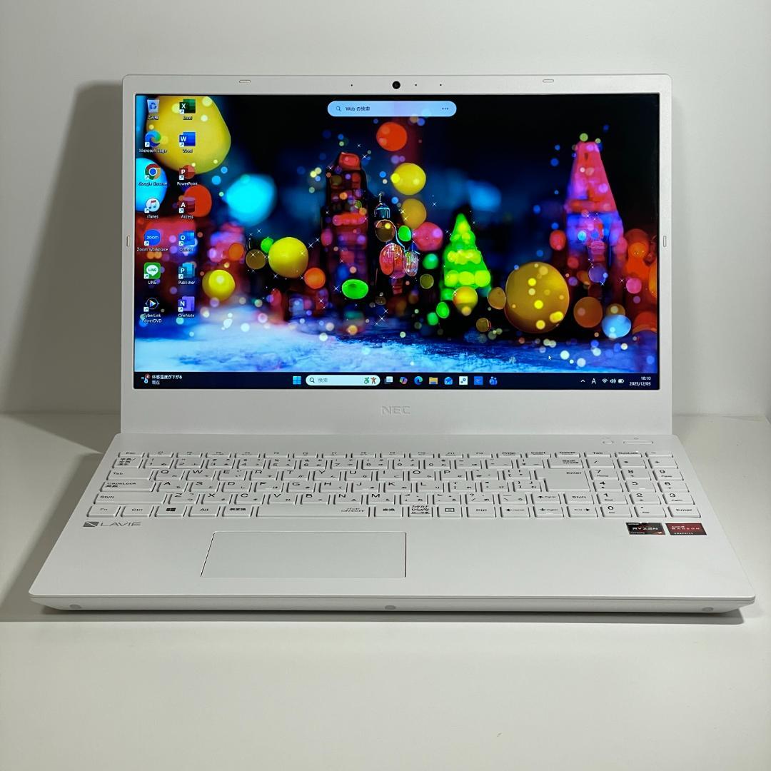 ★美品★NEC LAVIE N15 Ryzen7 ノートPC win11 SSD