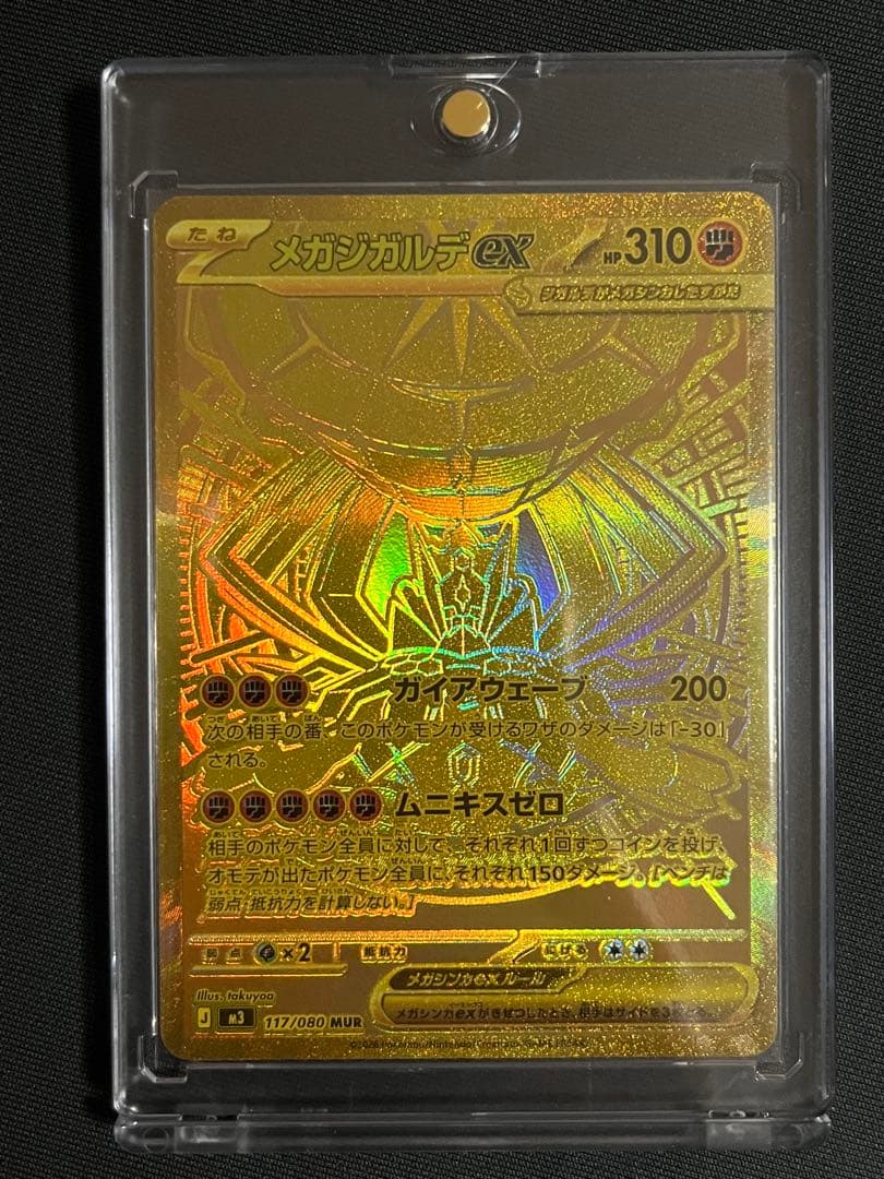 【超美品】メガジガルデex MSR ムニキスゼロ