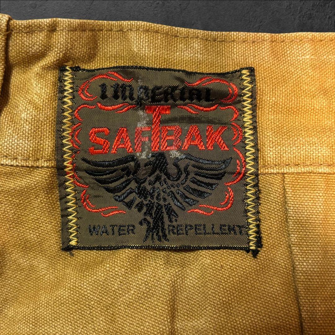 60s 70s IMPERIAL SAFTBAK ハンティングパンツ ダック地
